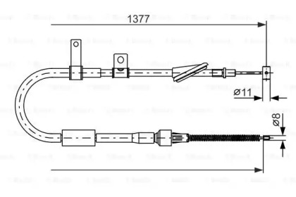 Трос BOSCH 1 987 477 605