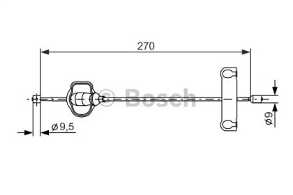 Трос BOSCH 1 987 477 631