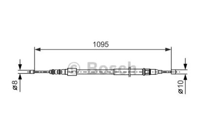 Трос BOSCH 1 987 477 660