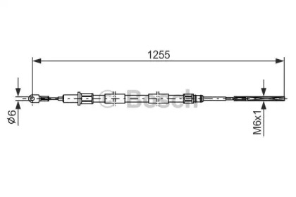 Трос BOSCH 1 987 477 709