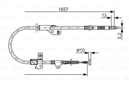 Трос BOSCH 1 987 477 753