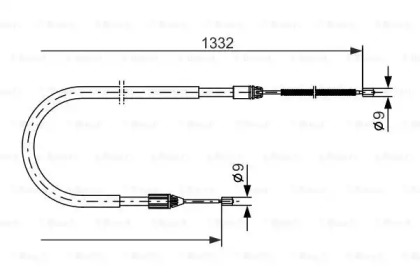 Трос BOSCH 1 987 477 781