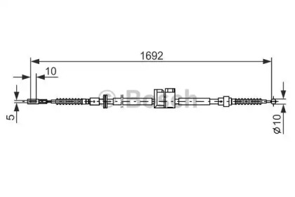 Трос BOSCH 1 987 477 813