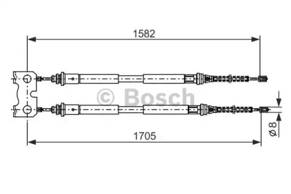 Трос BOSCH 1 987 477 834