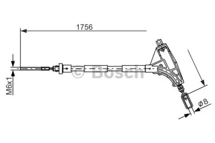 Трос BOSCH 1 987 477 870