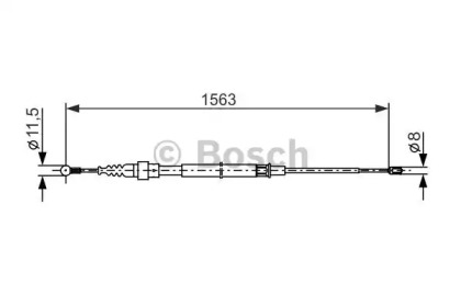 Трос BOSCH 1 987 477 891