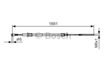 Трос BOSCH 1 987 477 924