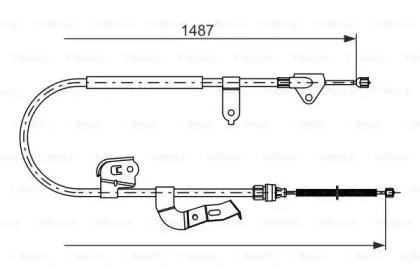 Трос BOSCH 1 987 477 952