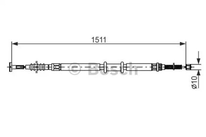 Трос BOSCH 1 987 477 968