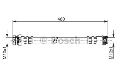 Шлангопровод BOSCH 1 987 481 074