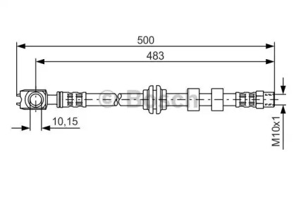 Шлангопровод BOSCH 1 987 481 115