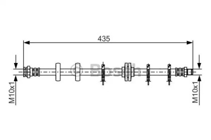 Шлангопровод BOSCH 1 987 481 189