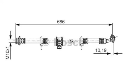 Шлангопровод BOSCH 1 987 481 247