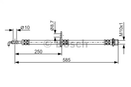 Шлангопровод BOSCH 1 987 481 314