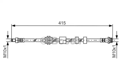 Шлангопровод BOSCH 1 987 481 425