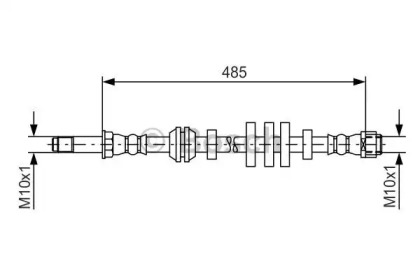 Шлангопровод BOSCH 1 987 481 568