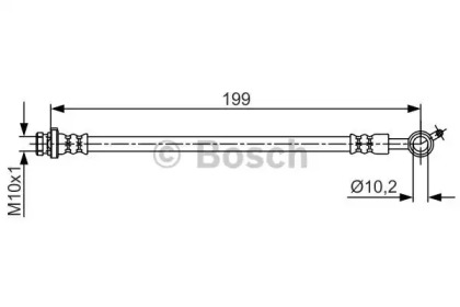 Шлангопровод BOSCH 1 987 481 699