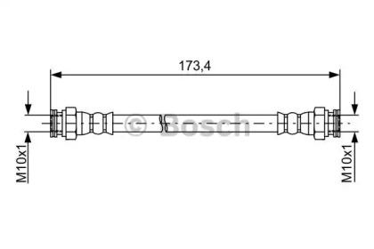 Шлангопровод BOSCH 1 987 481 858