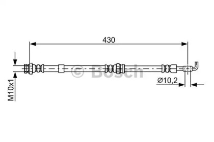 Шлангопровод BOSCH 1 987 481 956