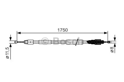 Трос BOSCH 1 987 482 018