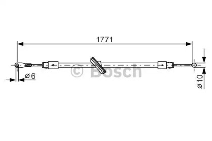 Трос BOSCH 1 987 482 030