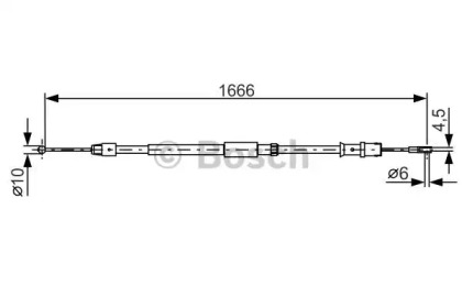 Трос BOSCH 1 987 482 032