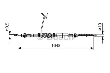 Трос BOSCH 1 987 482 035