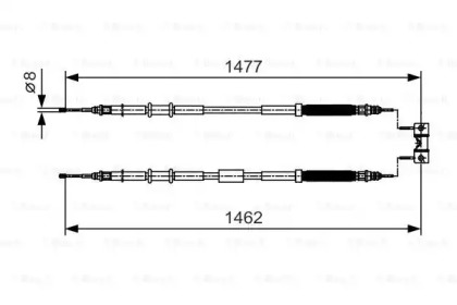 Трос BOSCH 1 987 482 037