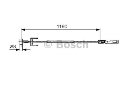 Трос BOSCH 1 987 482 043