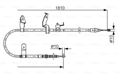 Трос BOSCH 1 987 482 052