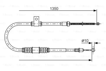 Трос BOSCH 1 987 482 063