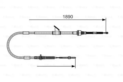 Трос BOSCH 1 987 482 066