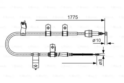 Трос BOSCH 1 987 482 077