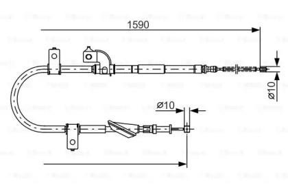 Трос BOSCH 1 987 482 078