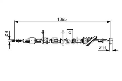 Трос BOSCH 1 987 482 089