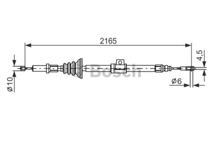 Трос BOSCH 1 987 482 105