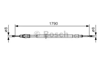 Трос BOSCH 1 987 482 112