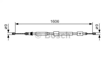 Трос BOSCH 1 987 482 113