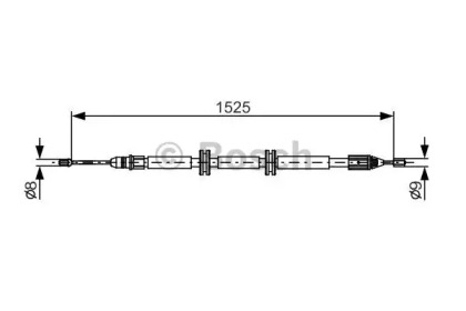 Трос BOSCH 1 987 482 142