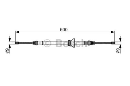 Трос BOSCH 1 987 482 146