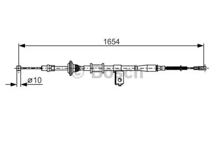 Трос BOSCH 1 987 482 172