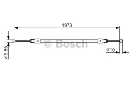 Трос BOSCH 1 987 482 192