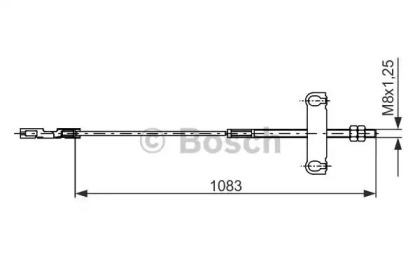 Трос BOSCH 1 987 482 194