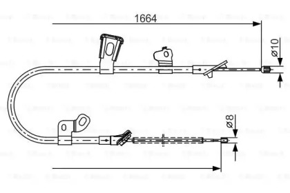 Трос BOSCH 1 987 482 219