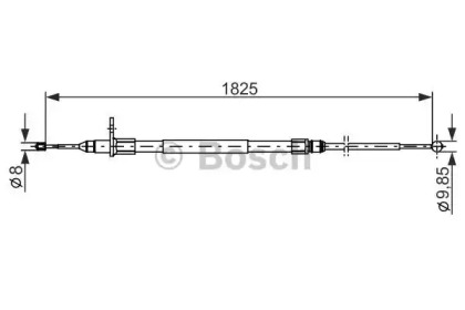 Трос BOSCH 1 987 482 254