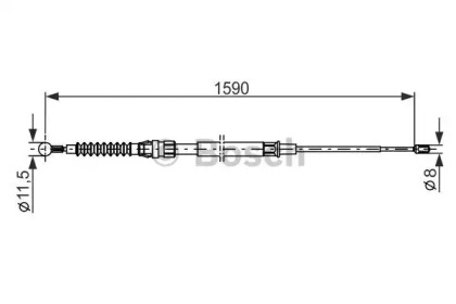 Трос BOSCH 1 987 482 265