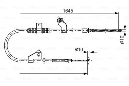 Трос BOSCH 1 987 482 275