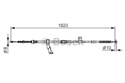 Трос BOSCH 1 987 482 297