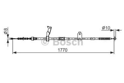 Трос BOSCH 1 987 482 300