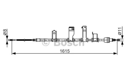 Трос BOSCH 1 987 482 349